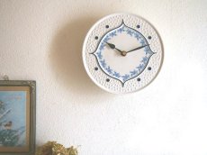 画像2: 北欧ヴィンテージ　Gustavsberg Britt Louise Sundell グスタフスベリ 陶器の壁掛け時計 (2)