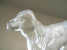 画像7: 北欧ヴィンテージガラス KOSTA BODA Bertil Vallien クリスタルの犬の置物 (7)