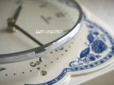 画像8: 【未使用箱付き/ムーブメント交換済み】ミッドセンチュリー レトロ ドイツ GARANT 陶器の壁掛け時計 (8)