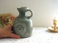 画像9: 北欧ヴィンテージ Rorstrand Gunnar Nylund Zenit ロールストランド 陶器のフラワーベース/花器/花瓶 (9)