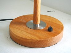 画像10: 北欧ヴィンテージ　LampGustaf 金属と木のテーブルランプ (10)