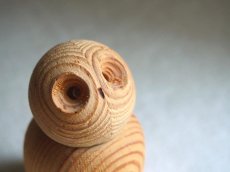 画像8: 北欧ヴィンテージ　木製のフクロウの置物 (8)