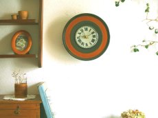 画像2: 北欧ヴィンテージ　Rorstrand ANNIKA ロールストランド アニカ 陶器の壁掛け時計 (2)
