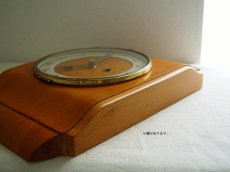画像11: 【ムーブメント交換済み】ミッドセンチュリー レトロ 木製 ドイツ 木製壁掛け時計 (11)