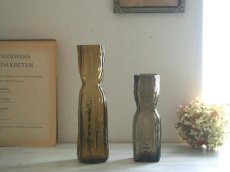 画像4: 北欧ビンテージ　Lindshammar ガラスのフラワーベース/花器/花瓶 (4)