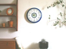 画像3: 【ムーブメント交換済み】北欧ヴィンテージ Rorstrand Westerstrands Marianne Westman ロールストランド マリアンヌ・ウエストマン 陶器の壁掛け時計 (3)