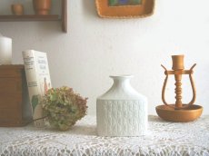 画像2: 北欧ヴィンテージ Rorstrand Gunnar Nylund Domino ロールストランド 陶器のフラワーベース/花器/花瓶 (2)