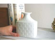 画像9: 北欧ヴィンテージ Rorstrand Gunnar Nylund Domino ロールストランド 陶器のフラワーベース/花器/花瓶 (9)