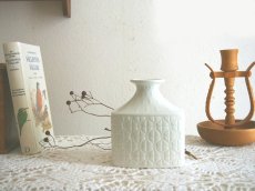 画像3: 北欧ヴィンテージ Rorstrand Gunnar Nylund Domino ロールストランド 陶器のフラワーベース/花器/花瓶 (3)