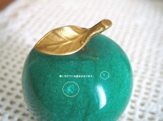 画像4: 北欧ヴィンテージ雑貨　大理石のリンゴの置物 (4)