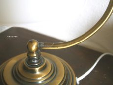 画像9: 北欧ヴィンテージ　ガラスと真鍮のテーブルランプ (9)