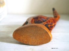 画像6: 北欧ヴィンテージ雑貨　木製のキリンの置物 (6)