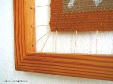 画像8: 北欧ヴィンテージ雑貨　木製フレームのフレミッシュ織タペストリー (8)