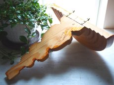 画像4: 北欧ヴィンテージ　木製のウォールシェルフ (4)