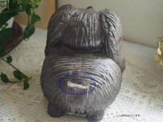 画像2: 北欧ヴィンテージ　jie 陶器のイヌの置物  (2)