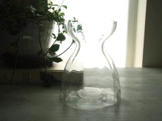 画像3: 北欧ヴィンテージ　ガラスのフラワーベース/花器/花瓶 (3)