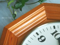 画像7: 【ムーブメント交換済み】北欧ヴィンテージ　Kenny木製壁掛け時計 (7)