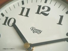 画像6: 【ムーブメント交換済み】北欧ヴィンテージ　Kenny木製壁掛け時計 (6)