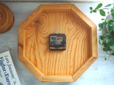 画像8: 【ムーブメント交換済み】ヴィンテージ アンティーク ミッドセンチュリー レトロ ドイツ Junghans 木製の壁掛け時計 (8)