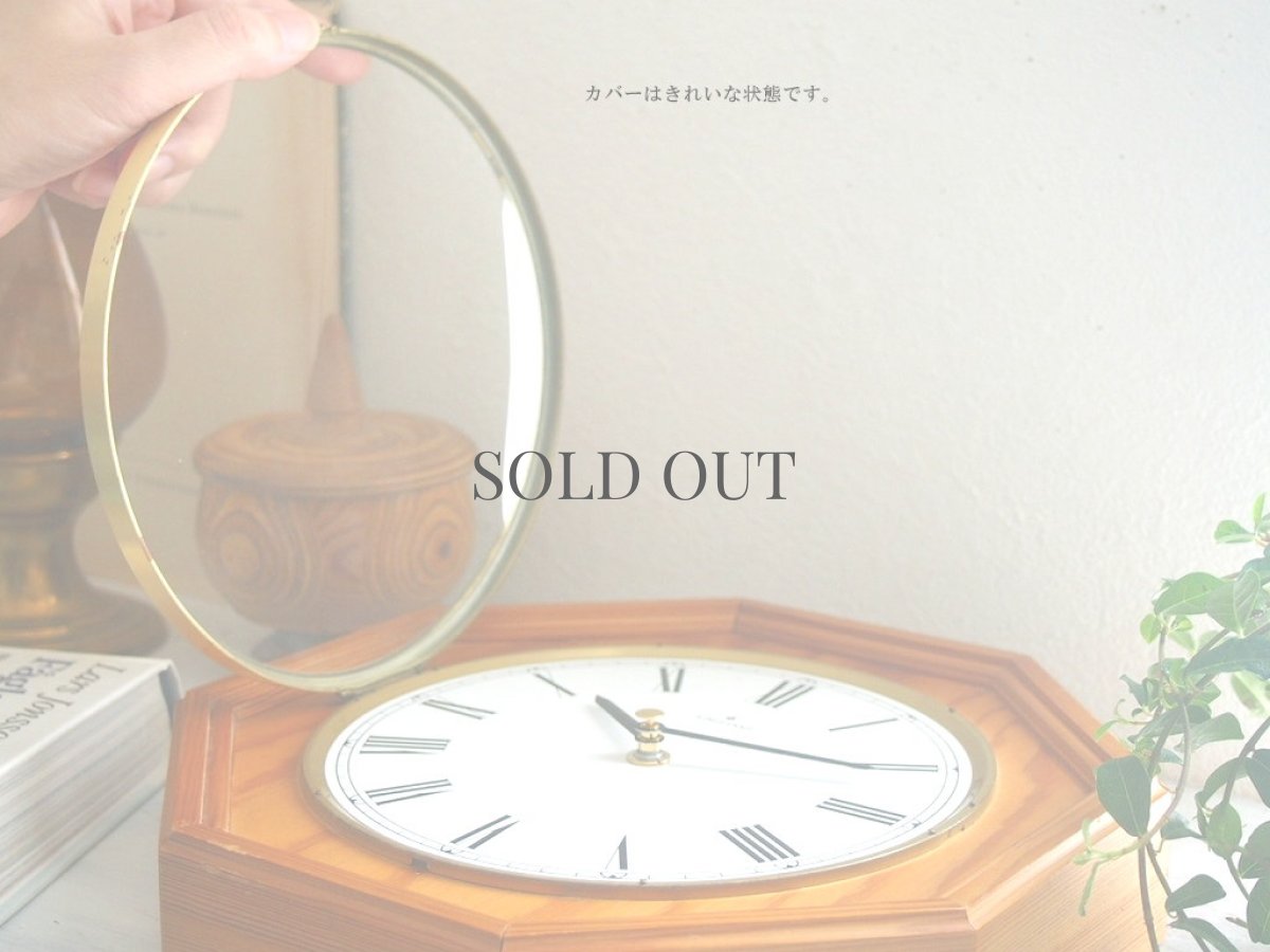 画像4: 【ムーブメント交換済み】ヴィンテージ アンティーク ミッドセンチュリー レトロ ドイツ Junghans 木製の壁掛け時計 (4)