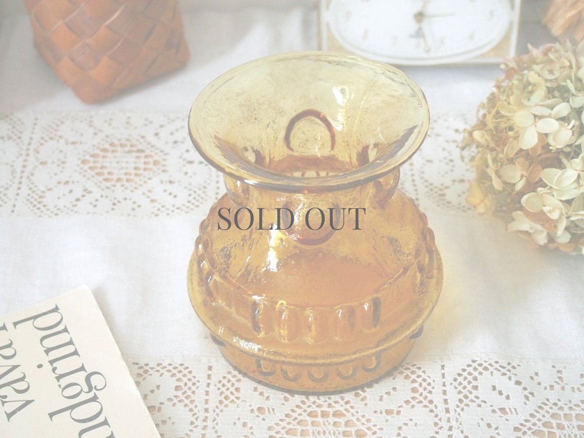 画像7: 北欧ヴィンテージ　Flygsfors Glasbruk ガラスのフラワベース/花器/花瓶 (7)