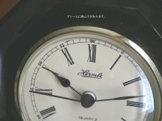 画像5: ミッドセンチュリー レトロ ドイツ Hermle 陶器の置き時計 (5)