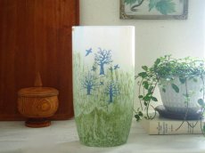 画像1: 北欧ヴィンテージ　Kosta Boda Kjell Engman ガラスのフラワーベース/花器/花瓶 (1)