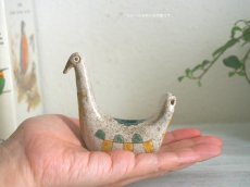画像5: 北欧ヴィンテージ　 陶器の鳥の置物 (5)