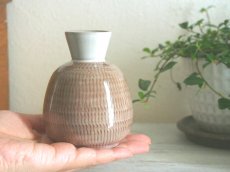 画像4: 北欧ヴィンテージ　Toreboda Keramik 陶器のフラワーベース/花器/花瓶 (4)