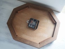 画像13: 【ムーブメント交換済み】ミッドセンチュリー レトロ ドイツ Junghans 木製の壁掛け時計 (13)