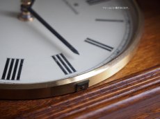 画像11: 【ムーブメント交換済み】ミッドセンチュリー レトロ ドイツ Junghans 木製の壁掛け時計 (11)