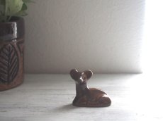 画像1: 北欧ヴィンテージ　EGO STENGODS 陶器の小鹿の置物  (1)