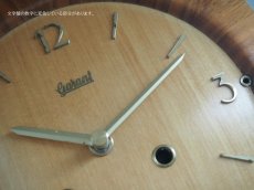 画像14: 【ムーブメント交換済み】ミッドセンチュリー レトロ 木製 ドイツ Garant 木製壁掛け時計 (14)