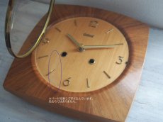 画像10: 【ムーブメント交換済み】ミッドセンチュリー レトロ 木製 ドイツ Garant 木製壁掛け時計 (10)