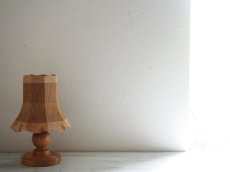 画像5: 北欧ヴィンテージ　木製のテーブルランプ (5)