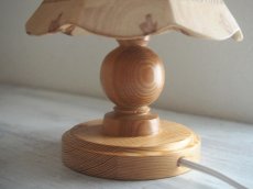画像18: 北欧ヴィンテージ　木製のテーブルランプ (18)