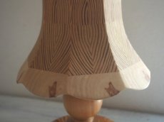 画像16: 北欧ヴィンテージ　木製のテーブルランプ (16)