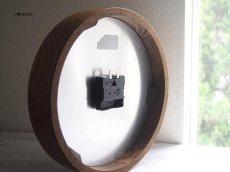 画像13: ミッドセンチュリー レトロ Schmeckenbecher 木製の壁掛け時計 (13)