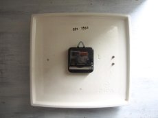 画像15: 【ムーブメント交換済み】ミッドセンチュリー レトロ ドイツ Junghans 陶器の壁掛け時計 (15)