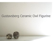 画像3: 北欧ヴィンテージ　Gustavsberg OWL グスタフスベリ 陶器のフクロウの置物 (3)