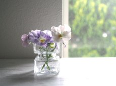 画像3: 北欧ビンテージ雑貨　Riihimaen Lasi(Riihimaki) Pala ガラスのフラワーベース/花器/花瓶 (3)