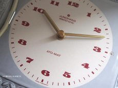 画像11: 【ムーブメント交換済み】ミッドセンチュリー レトロ ドイツ Junghans 陶器の壁掛け時計 (11)