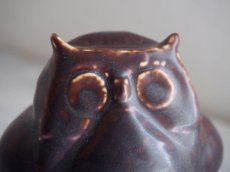 画像9: 北欧ヴィンテージ　Rorstrand Carl Harry Stenhane ロールストランド 陶器のフクロウの置物 (9)