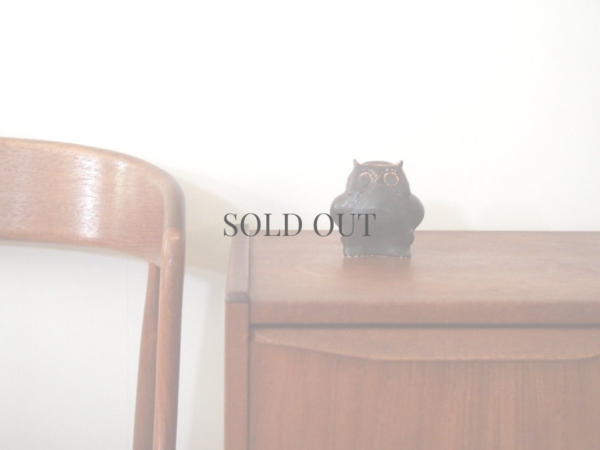 画像4: 北欧ヴィンテージ　Rorstrand Carl Harry Stenhane ロールストランド 陶器のフクロウの置物 (4)