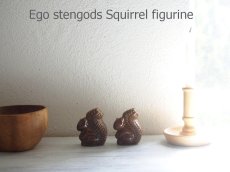 画像2: 北欧ヴィンテージ　EGO STENGODS 陶器のリスの置物  (2)