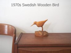 画像3: 北欧ヴィンテージ　木製の鳥の置物 (3)