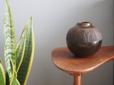 画像5: 北欧ヴィンテージ　Upsala Ekeby ウプサラ エクビー 陶器のフラワーベース/花器/花瓶 (5)