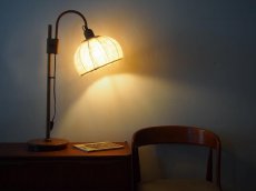画像7: ミッドセンチュリー レトロ DOMUS 木製ランプ (7)