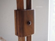 画像14: ミッドセンチュリー レトロ DOMUS 木製ランプ (14)