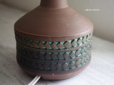 画像12: 北欧ヴィンテージ　Alingsas Keramik 陶器のテーブルランプ (12)